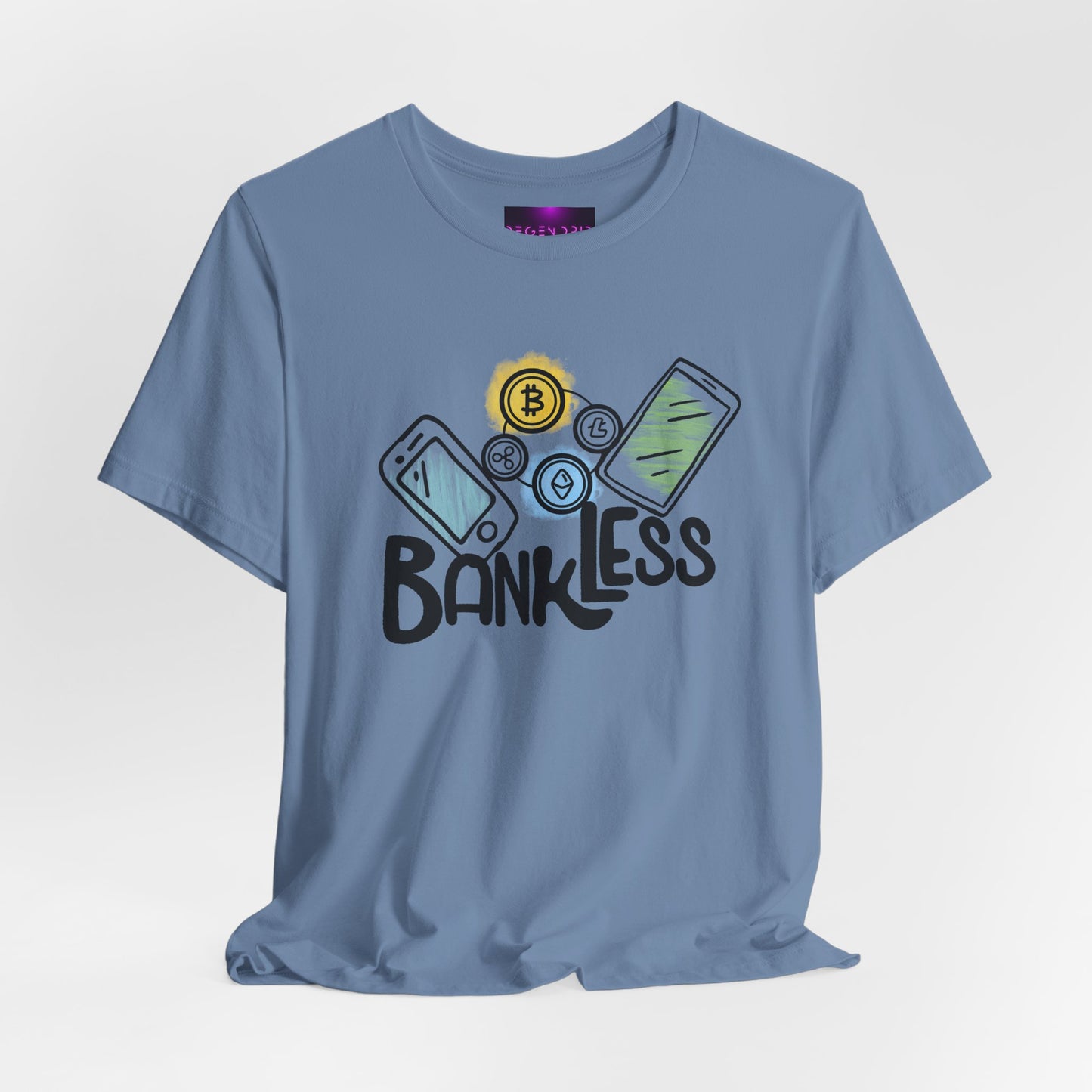 BANKLESS T-Shirt | Bitcoin Apparel | Debanked Miami | Crypto Merch