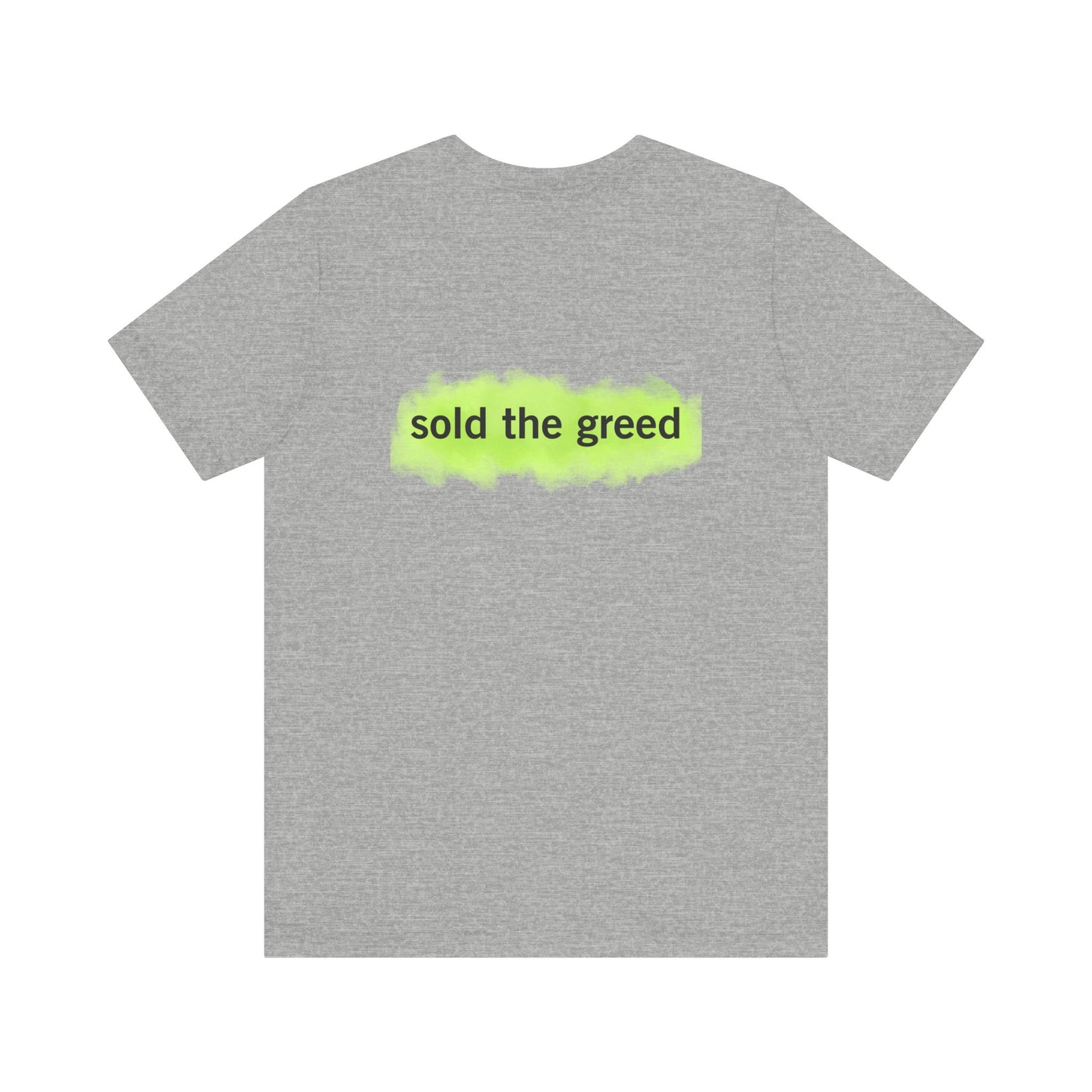 Buy Fear Sell Greed T-Shirt | BOUGHT THE FEAR - SOLD THE GREED | Crypto Apparel