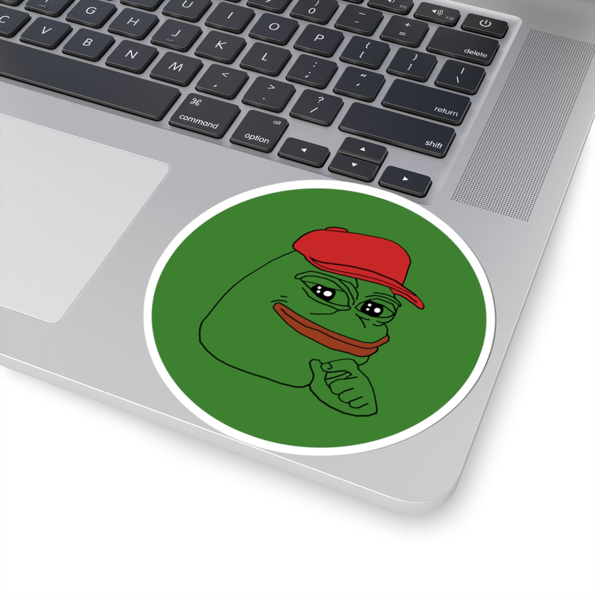 PEPE Kiss-Cut Sticker | PEPE Stickers | Crypto Laptop | Bitcoin Singapore