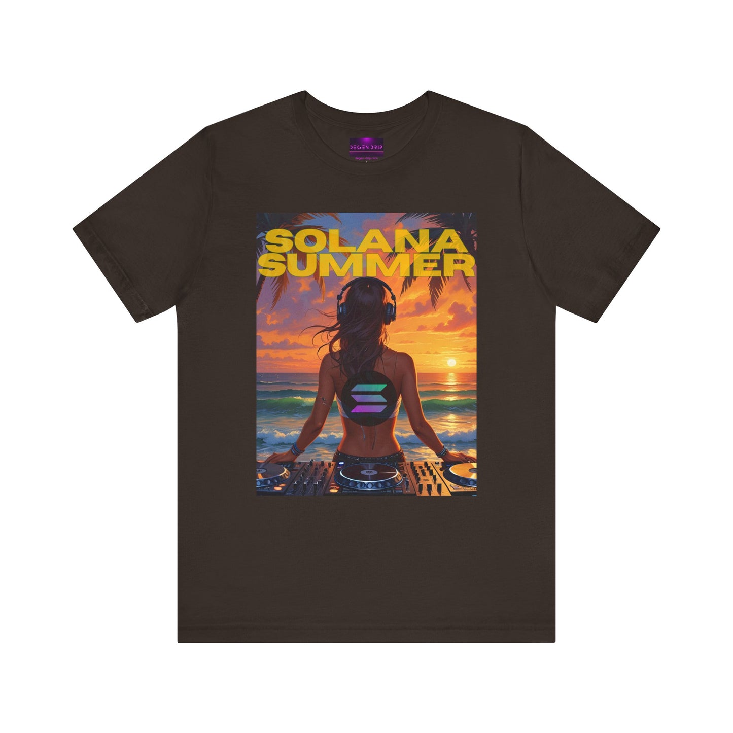 SOLANA SUMMER T-Shirt | Bitcoin Apparel | Debanked Miami | Degen Clothing