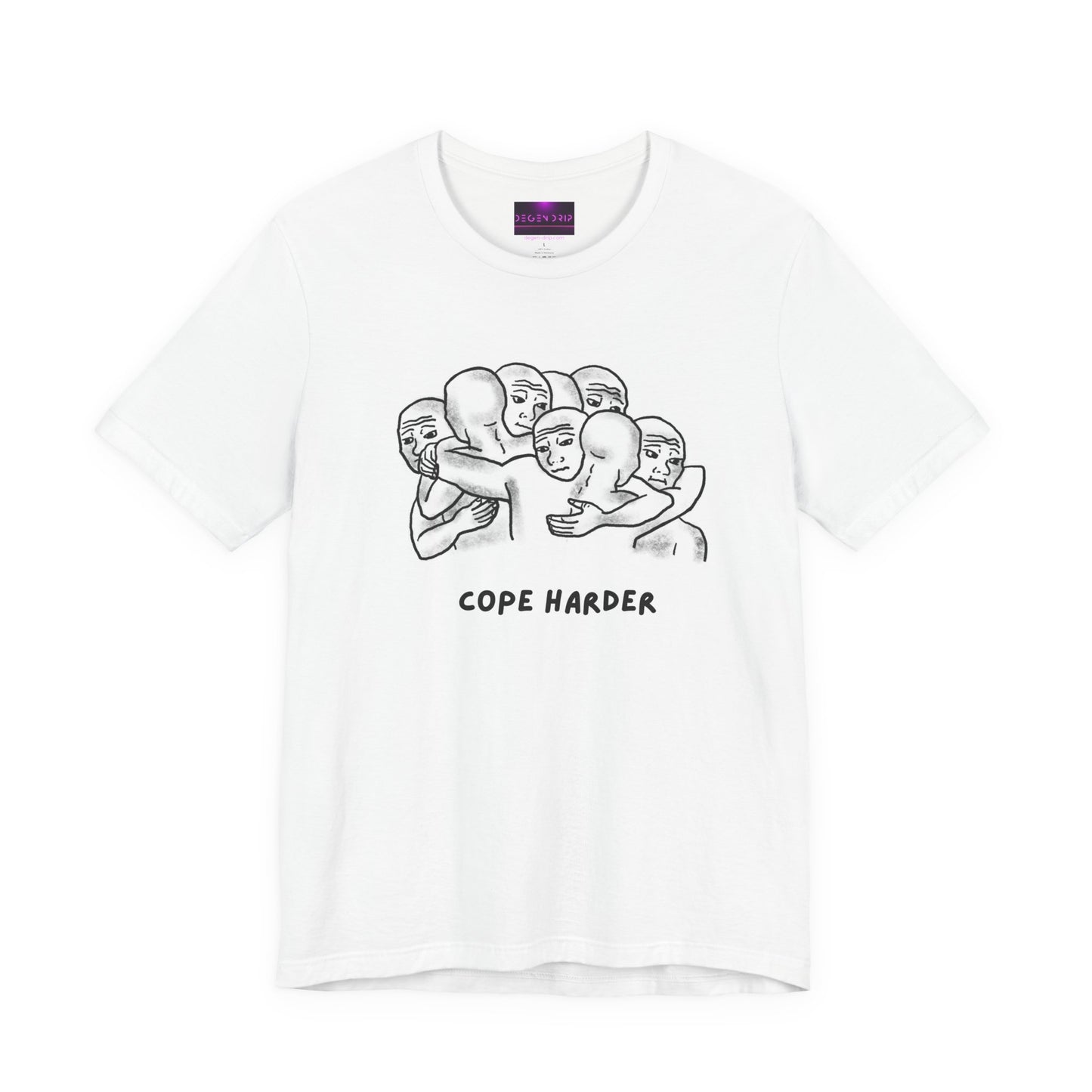 Cope Harder T-Shirt - White