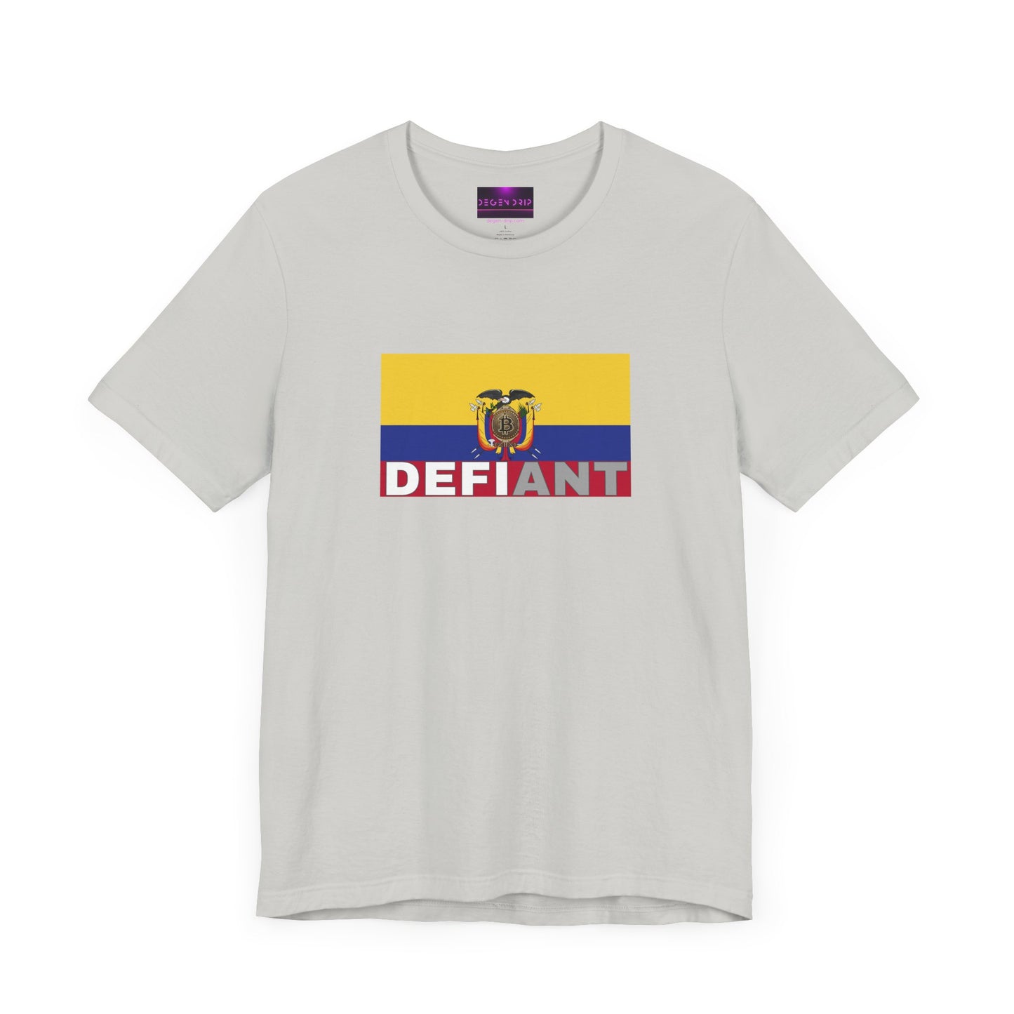 ECUADOR Crypto Shirt | Bitcoin Friendly Countries | El Salvador Crypto Currency