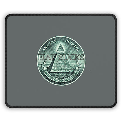 FIAT SUCKS Mouse Pad | Bitcoin Accessories | Stock Trading Mouse Pad | WAGMI Miami