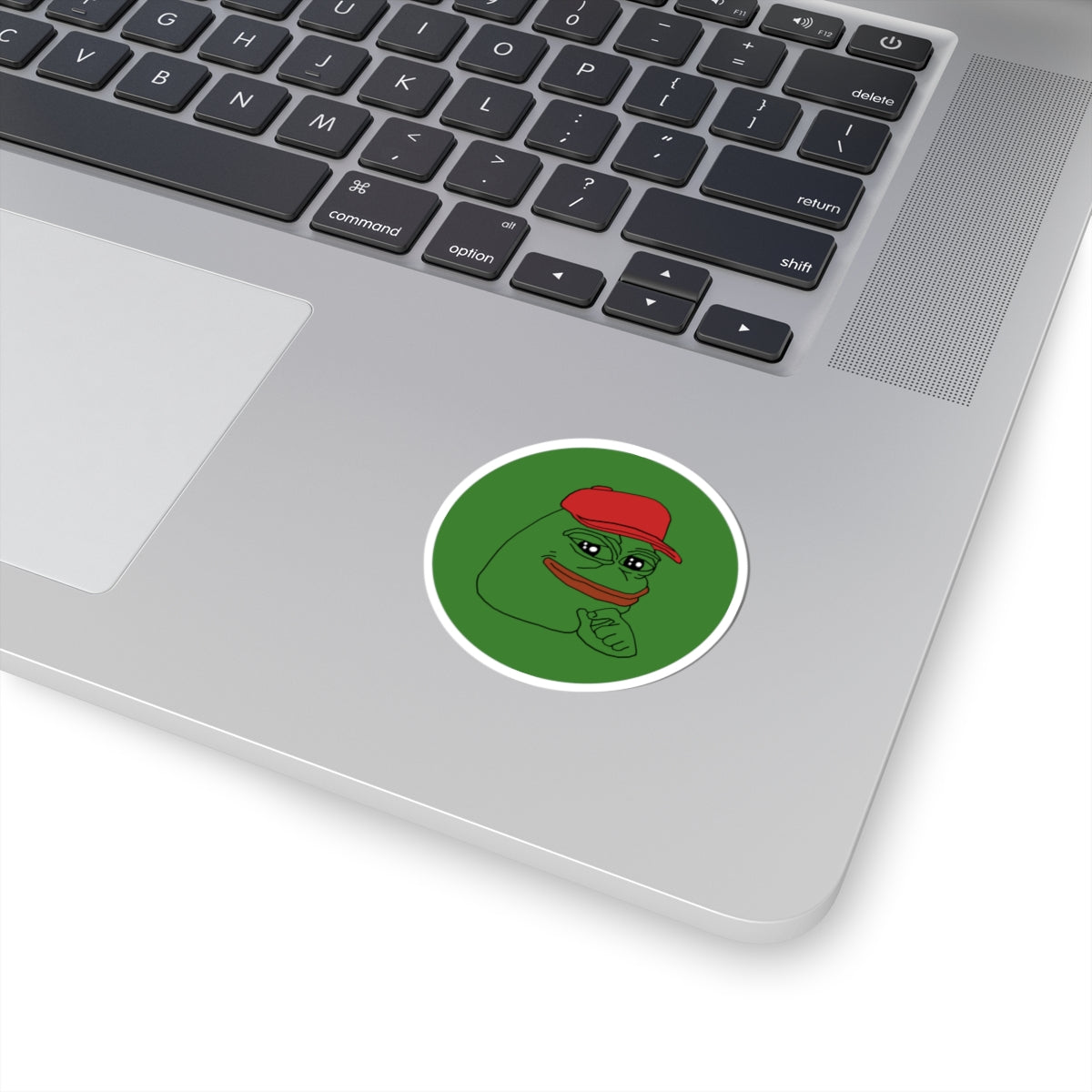 PEPE Kiss-Cut Sticker | PEPE Stickers | Crypto Laptop | Bitcoin Singapore