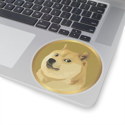 DOGE Kiss-Cut Sticker | DOGE Stickers | Crypto Phone | TOKEN 2049