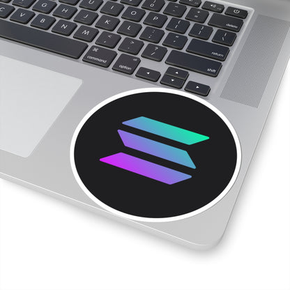 Solana Kiss-Cut Sticker | SOL Stickers | Crypto Phone | Bitcoin Singapore
