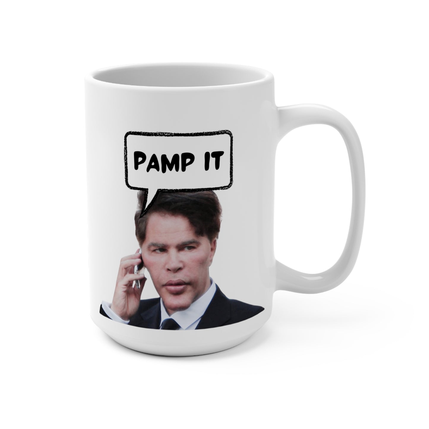 PAMP IT Coffee Mug | DeFi Merchandise | Crypto Mugs | TOKEN 2049