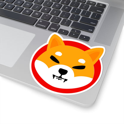 Shiba Inu Kiss-Cut Sticker | SHIB Stickers | Crypto Laptop | WAGMI MIAMI
