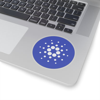 Cardano Kiss-Cut Sticker | ADA Stickers | Crypto Laptop | Miami Bitcoin Conference