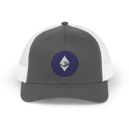 ETHEREUM Snapback Trucker Cap | ETH Hat | Crypto Gear | TOKEN 2049