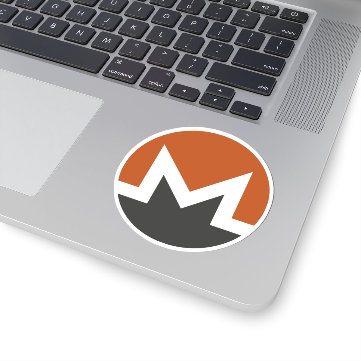 Monero Kiss-Cut Sticker | XMR Stickers | Crypto Laptop | TOKEN 2049