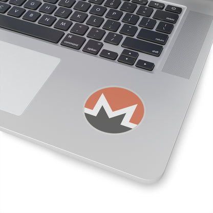 Monero Kiss-Cut Sticker | XMR Stickers | Crypto Laptop | TOKEN 2049