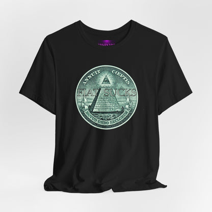 FIAT SUCKS T-Shirt | Bitcoin Merchandise | Crypto Apparel | WAGMI Miami