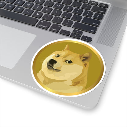 DOGE Kiss-Cut Sticker | DOGE Stickers | Crypto Phone | TOKEN 2049