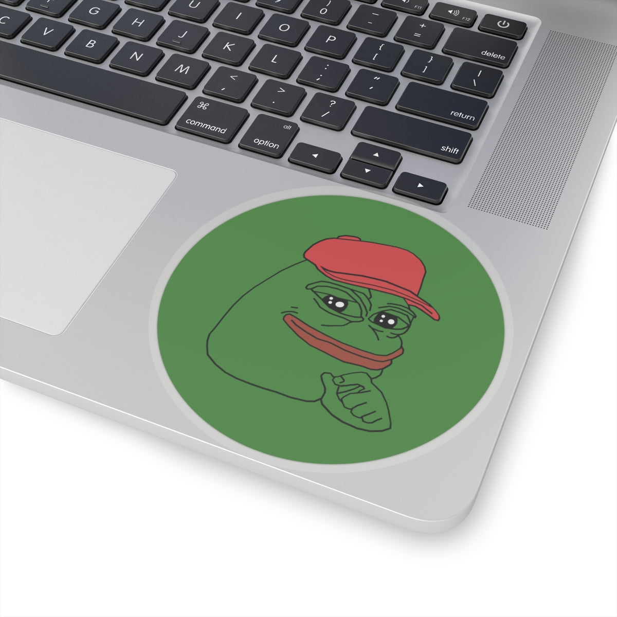 PEPE Kiss-Cut Sticker | PEPE Stickers | Crypto Laptop | Bitcoin Singapore