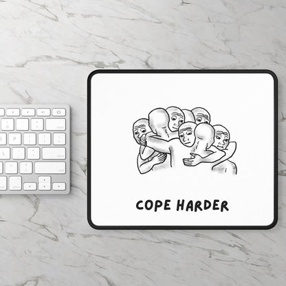 COPE HARDER Mouse Pad | Bitcoin Accessories | Wojak Merch | WAGMI Miami