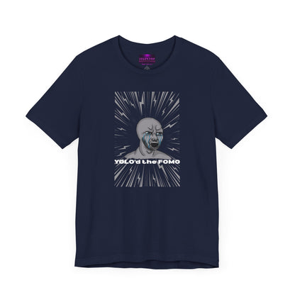 YOLO FOMO T-Shirt | Degen Clothing | Rage Wojak | What does YOLO mean