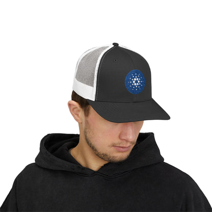 CARDANO Snapback Trucker Cap | ADA Hat | Crypto Gear | TOKEN 2049