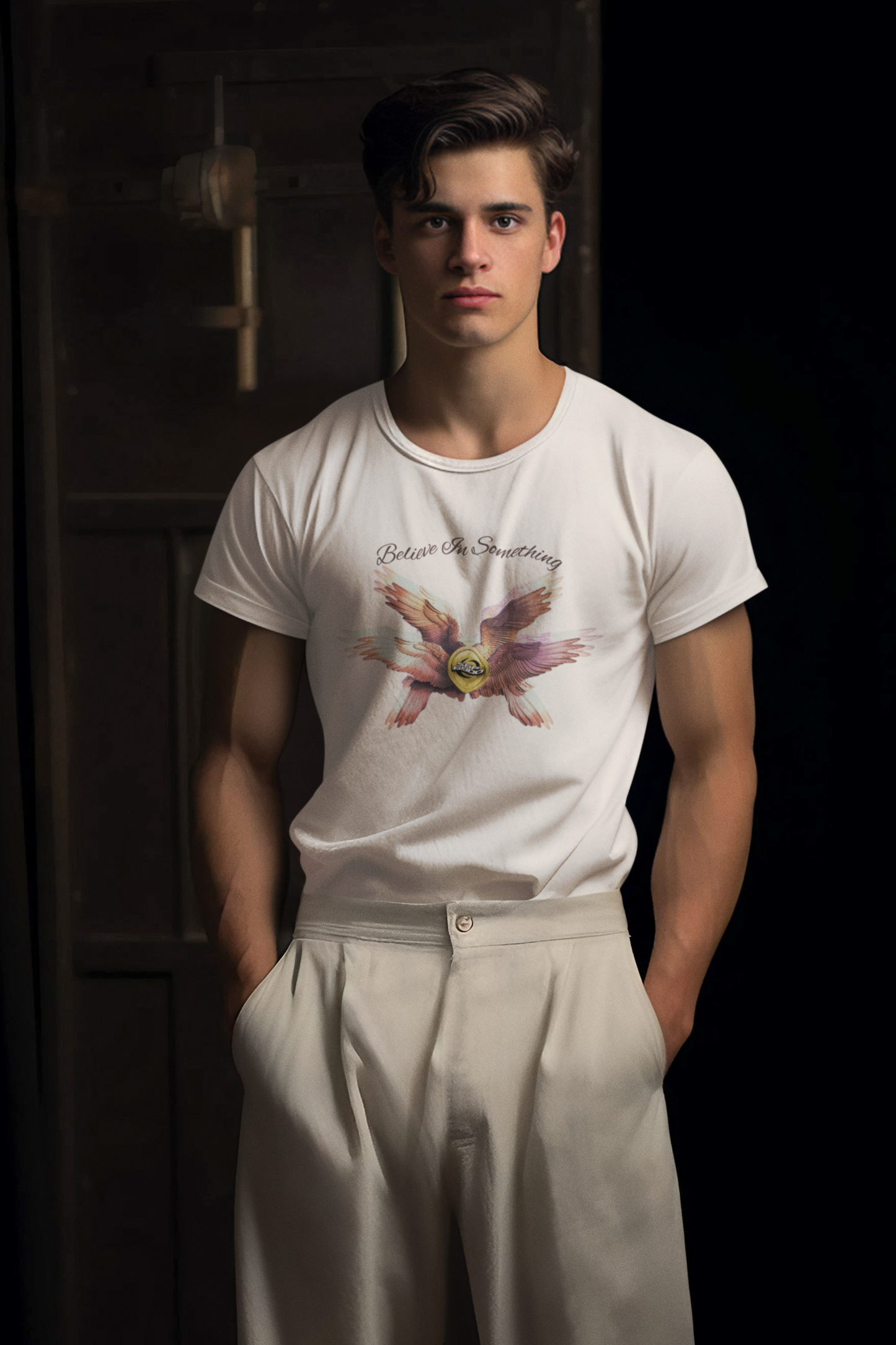 BELIEVE IN SOMETHING memes shirt | SPX 6900 | Crypto Clothing