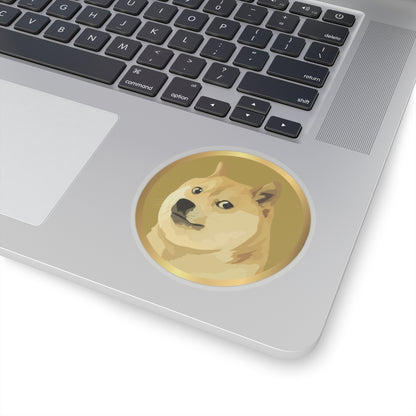 DOGE Kiss-Cut Sticker | DOGE Stickers | Crypto Phone | TOKEN 2049