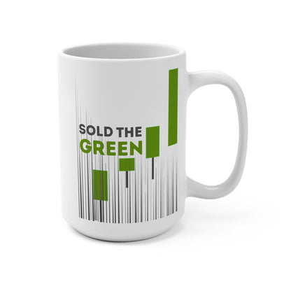 BOUGHT THE RED - SOLD THE GREEN Coffee Mug | Bitcoin Merchandise | Crypto Mugs | WAGMI Miami