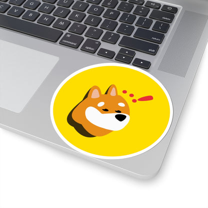 BONK Kiss-Cut Sticker | BONK Stickers | Crypto Merchandise | WAGMI MIAMI