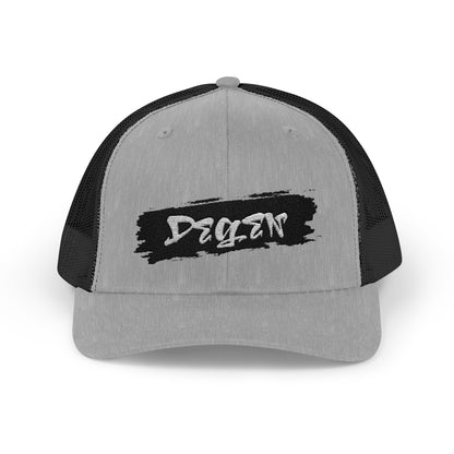 DEGEN Snapback Trucker Cap | Degen Hat | Crypto Gear | TOKEN 2049