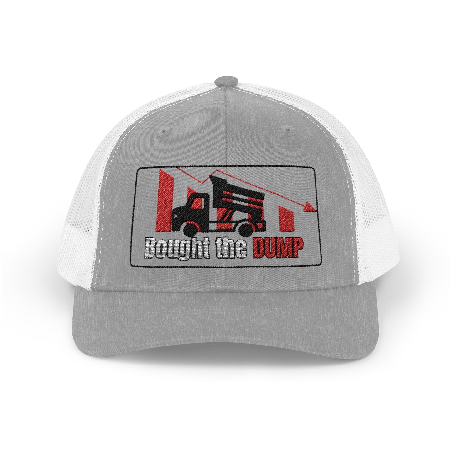 BOUGHT THE DUMP Snapback Trucker Cap | Trader Hat | Crypto Gear | TOKEN 2049