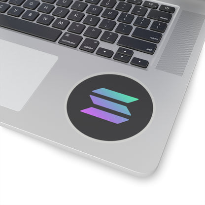 Solana Kiss-Cut Sticker | SOL Stickers | Crypto Phone | Bitcoin Singapore