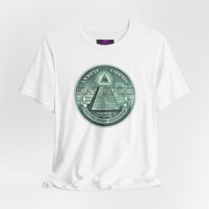 FIAT SUCKS T-Shirt | Bitcoin Merchandise | Crypto Apparel | WAGMI Miami