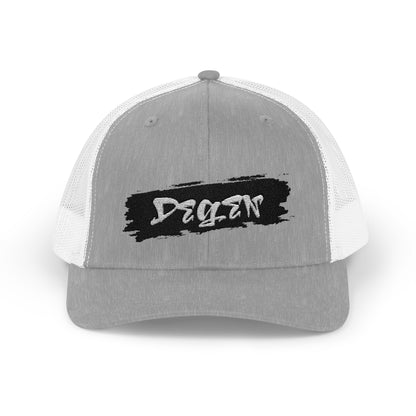 DEGEN Snapback Trucker Cap | Degen Hat | Crypto Gear | TOKEN 2049
