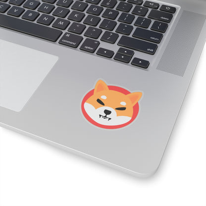 Shiba Inu Kiss-Cut Sticker | SHIB Stickers | Crypto Laptop | WAGMI MIAMI