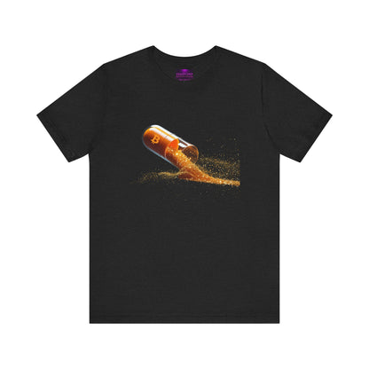 ORANGE-PILLED T-Shirt | Bitcoin Black | BTC Apparel | TOKEN 2049