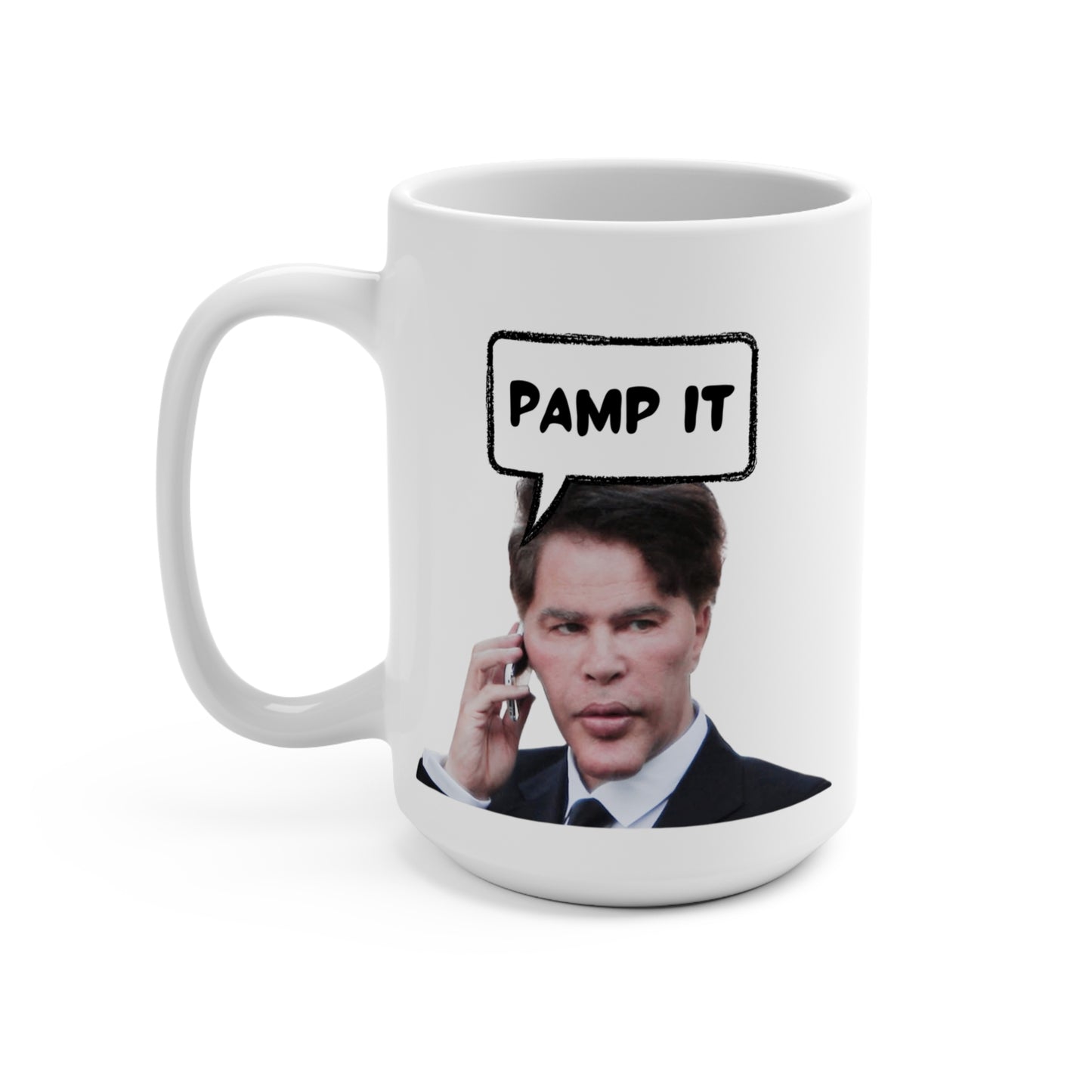 PAMP IT Coffee Mug | DeFi Merchandise | Crypto Mugs | TOKEN 2049