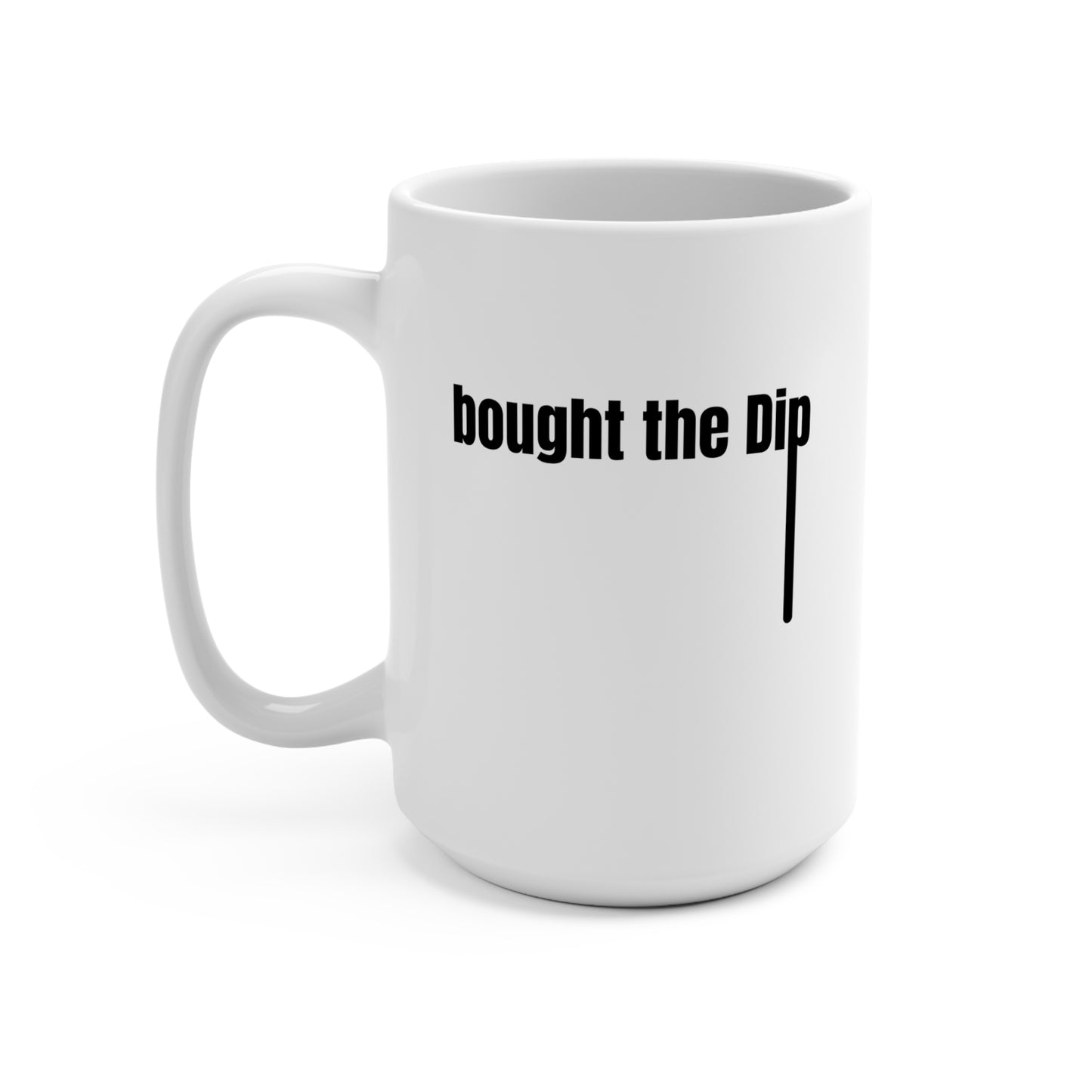 BOUGHT THE DIP - SOLD THE RIP Coffee Mug | Bitcoin Merchandise | Crypto Mugs | WAGMI Miami