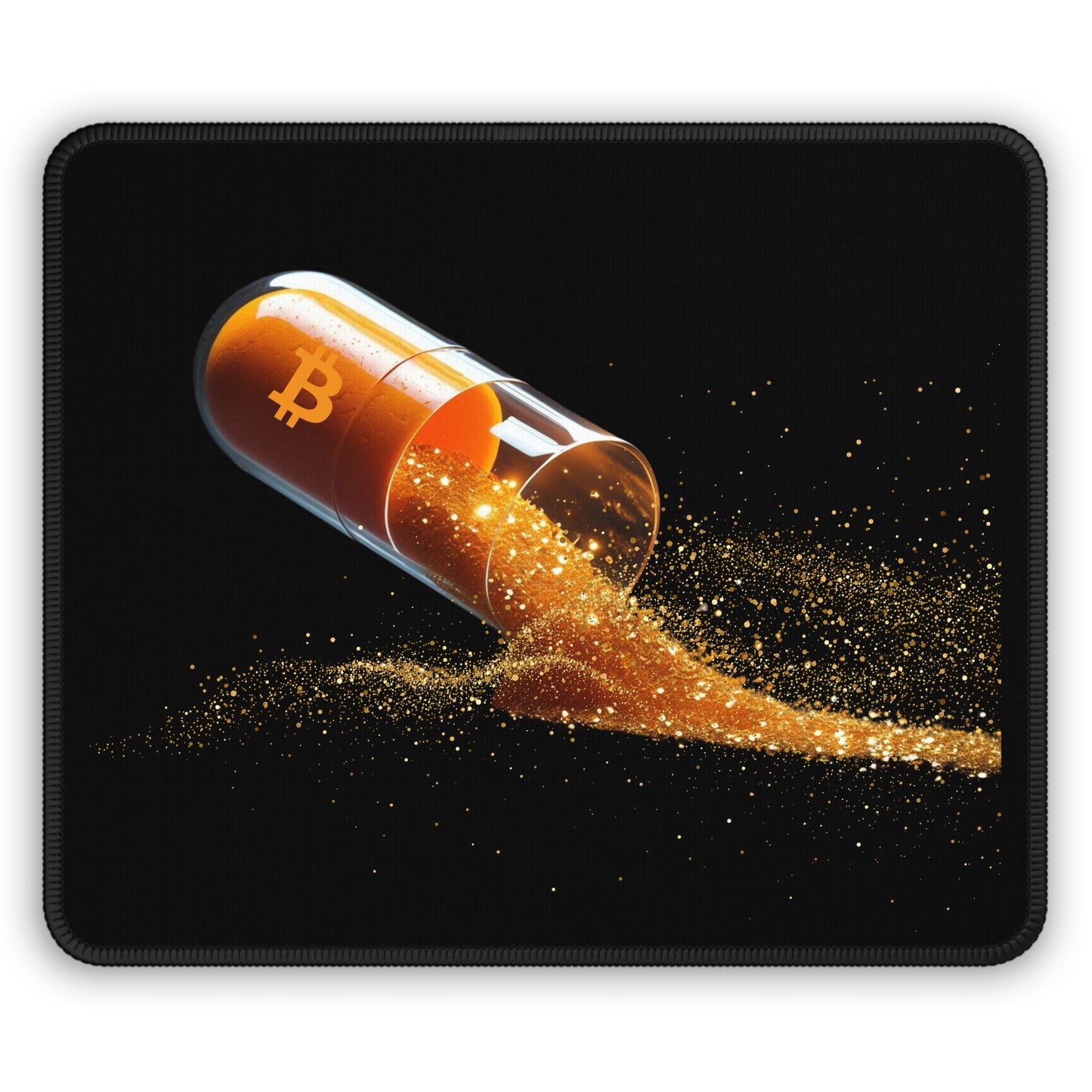 ORANGE PILLED Mouse Pad | Bitcoin Accessories | Crypto Mouse Pad | WAGMI Miami