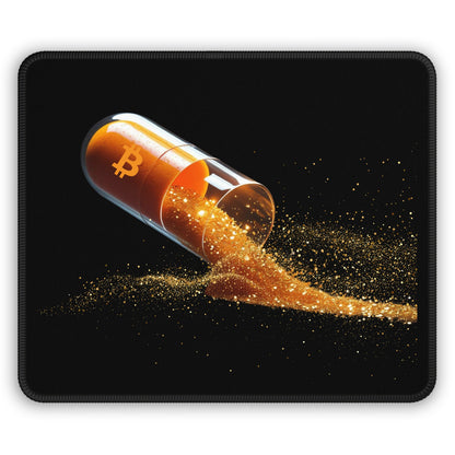 ORANGE PILLED Mouse Pad | Bitcoin Accessories | Crypto Mouse Pad | WAGMI Miami