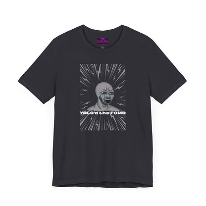 YOLO FOMO T-Shirt | Degen Clothing | Rage Wojak | What does YOLO mean