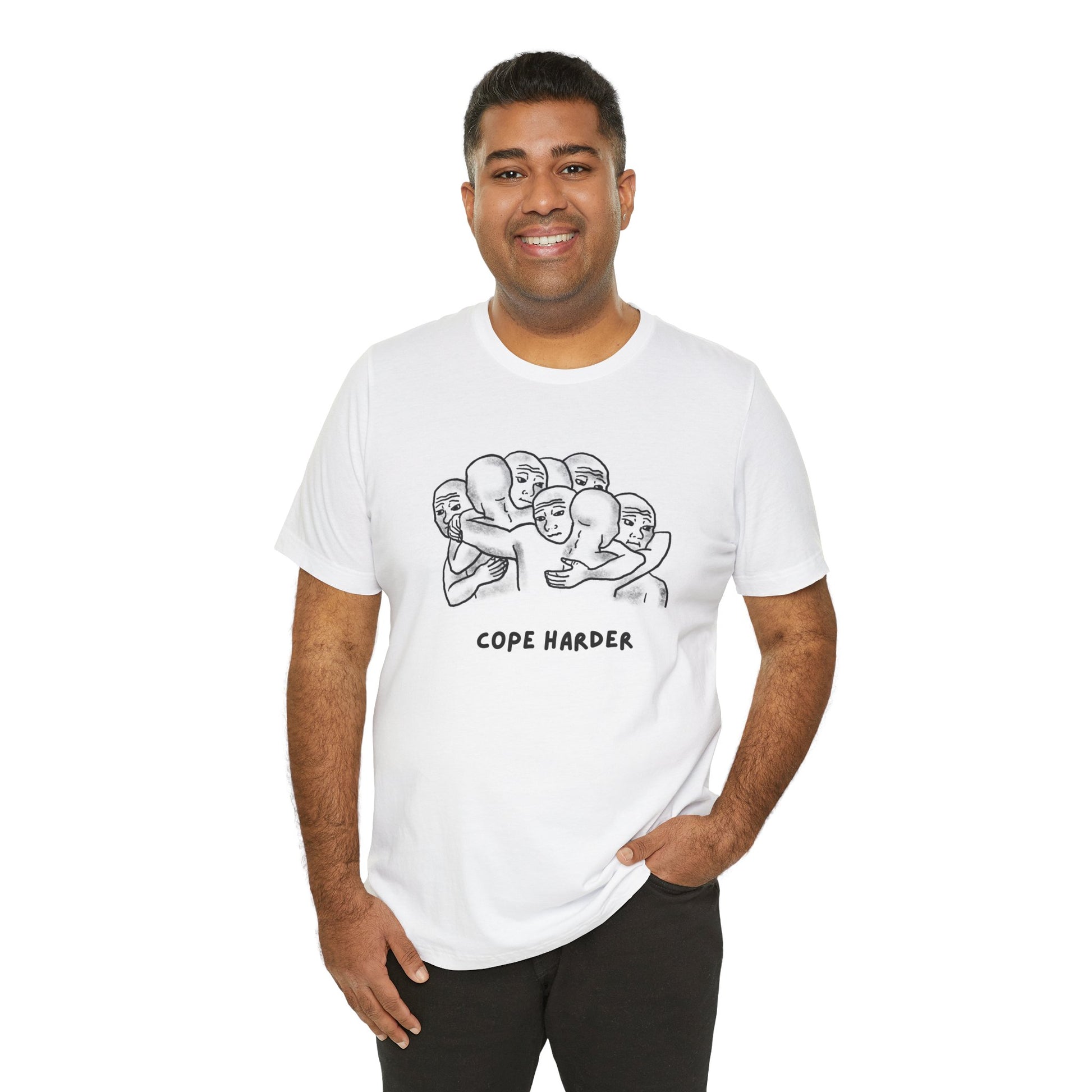 Cope Harder T-Shirt - White