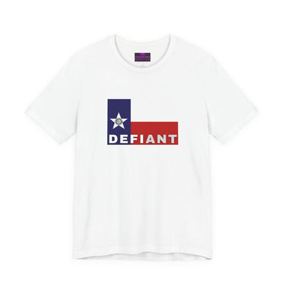 Bitcoin Texas Defiant T-Shirt White