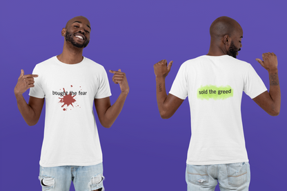 BOUGHT THE FEAR - SOLD THE GREED-Crypto Apparel
