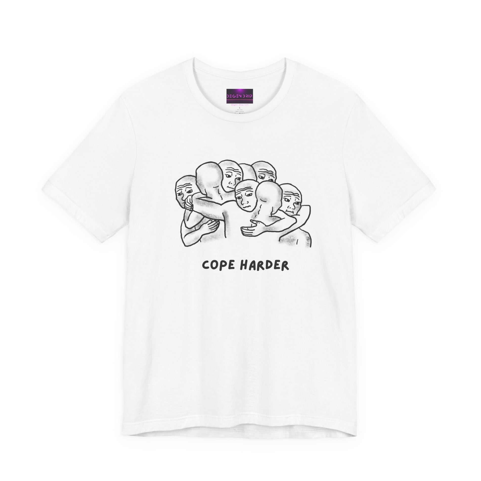 Cope Harder T-Shirt - White