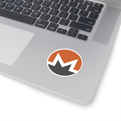 XMR Stickers-Crypto laptop