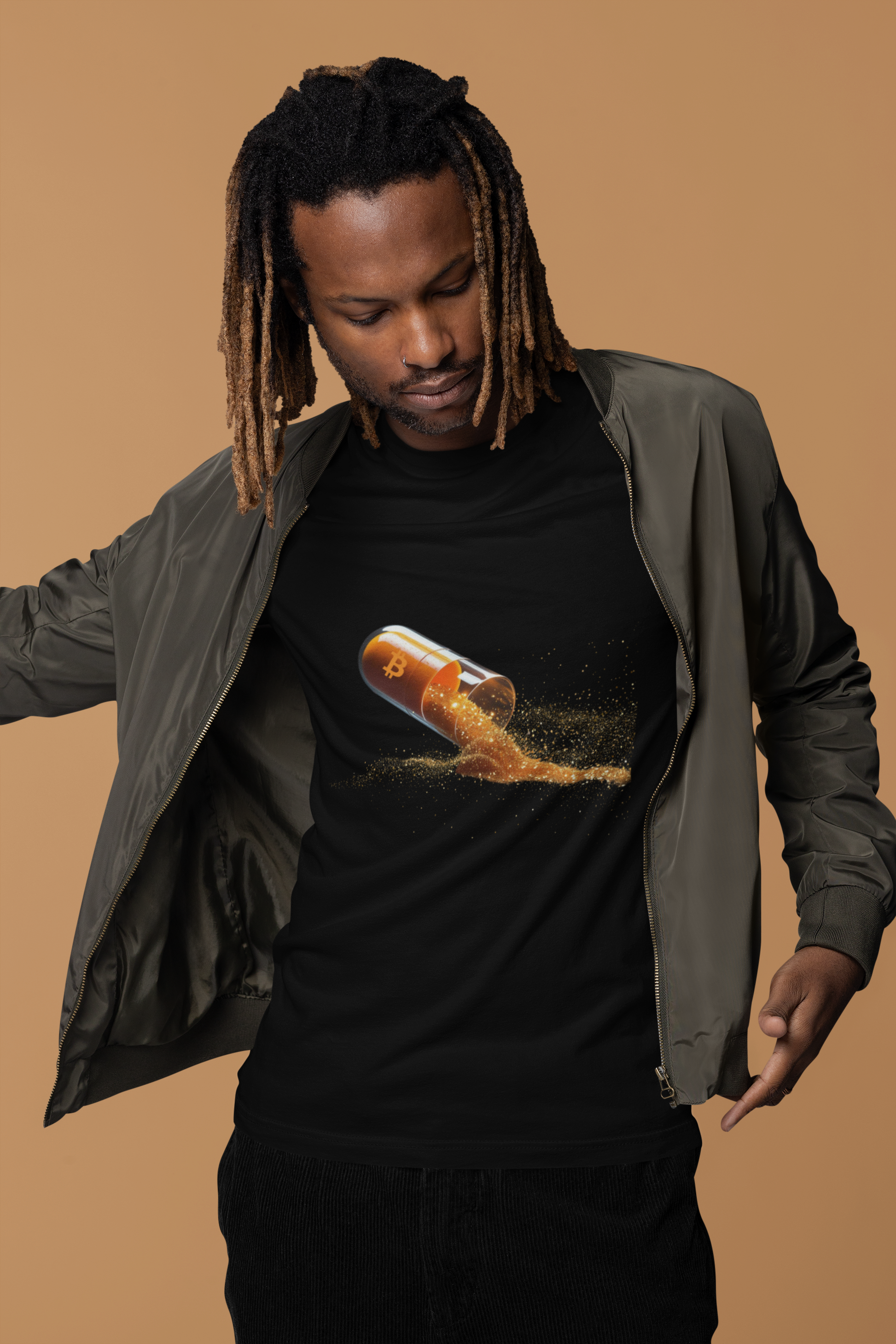 Orange-Pilled Bitcoin T-Shirt