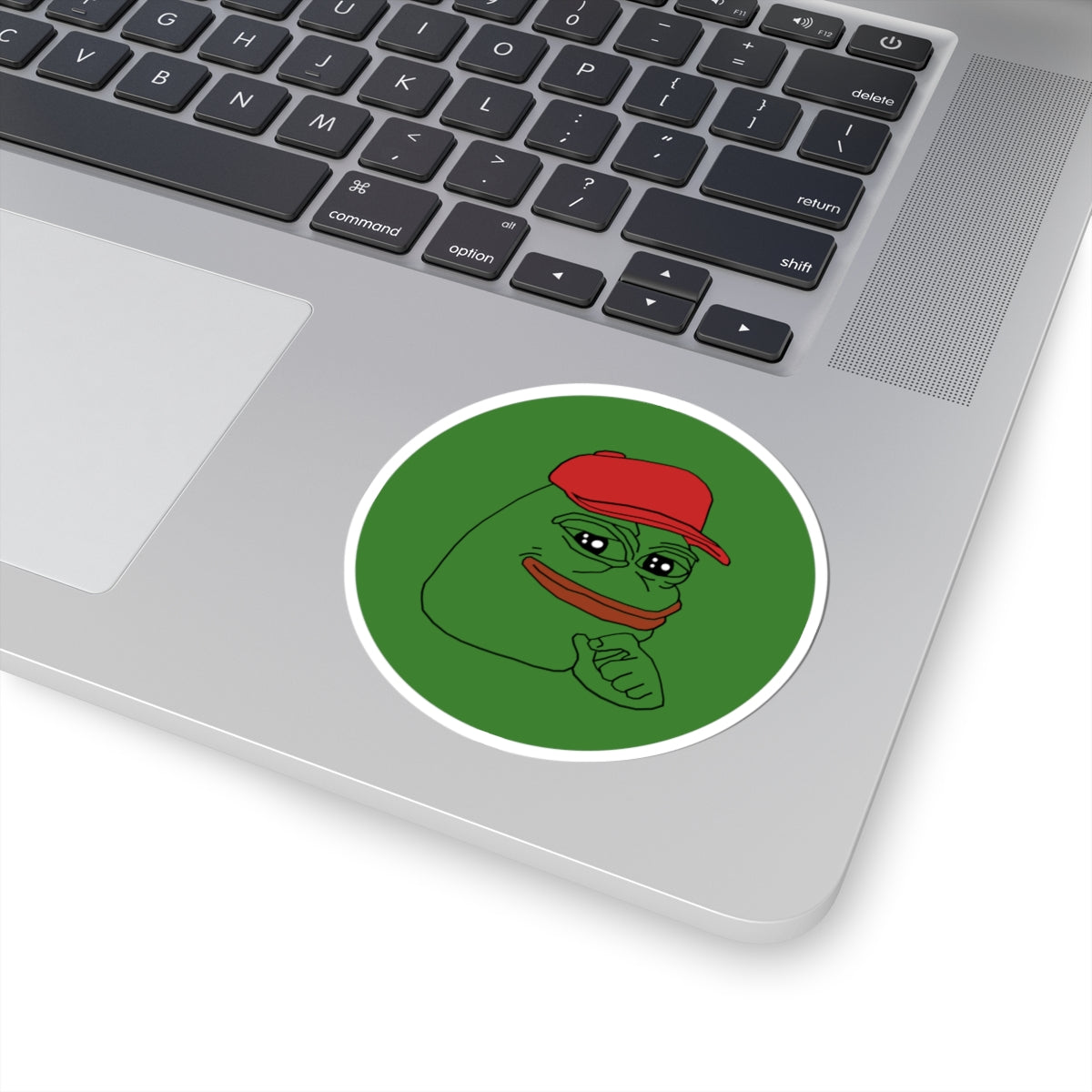 PEPE Stickers-Crypto laptop