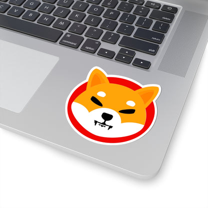 SHIB Stickers-Crypto Laptop